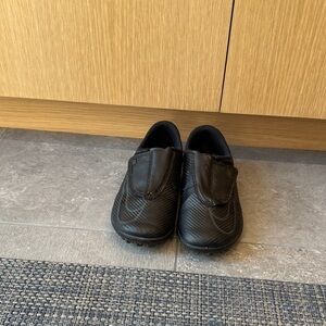 Kids Black turf Shoes